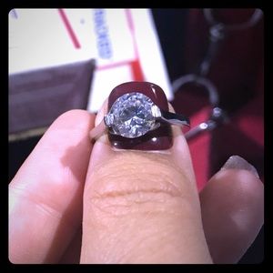 High quality AAAA+ CZ diamond ring
